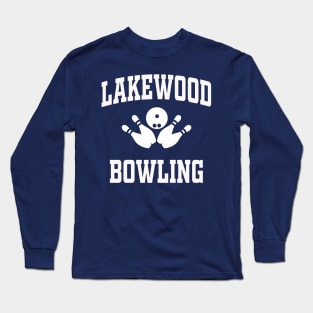 Lakewood New Jersey Bowling (White) Long Sleeve T-Shirt